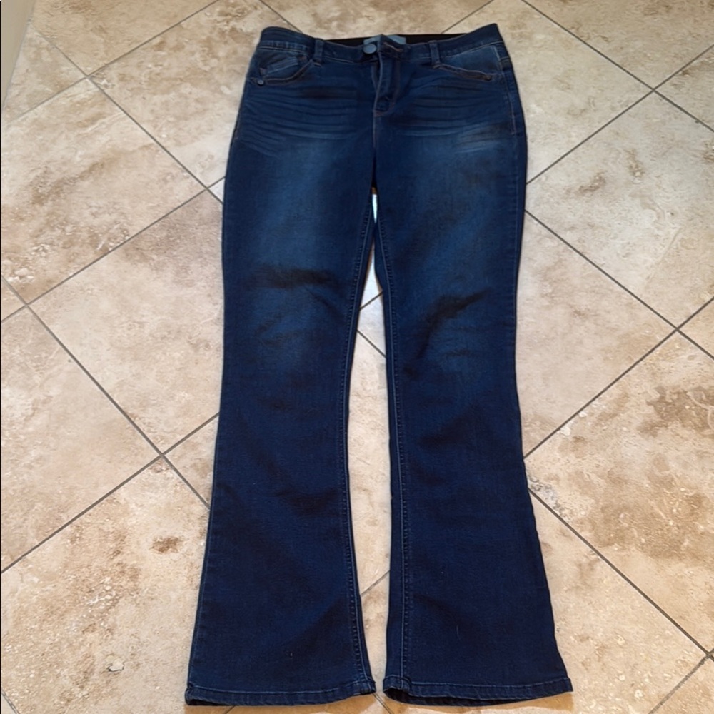 Wit & Wisdom Dark Blue Boot Cut Jeans